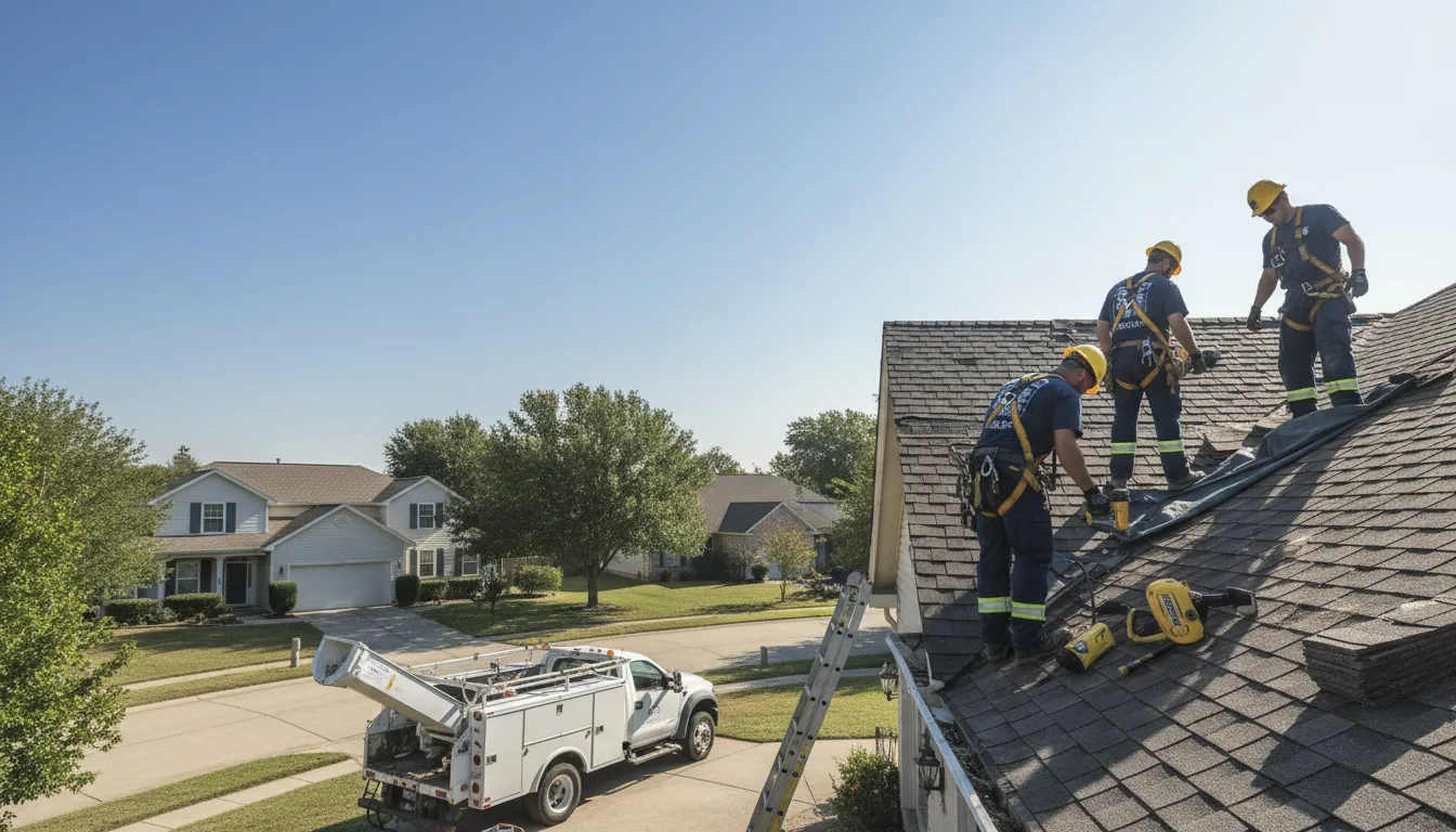 Roof Flashing Repair in Wexford, PA